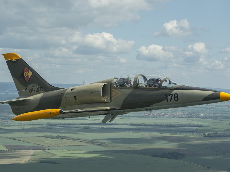 Let stíhačkou L-39 Albatros
