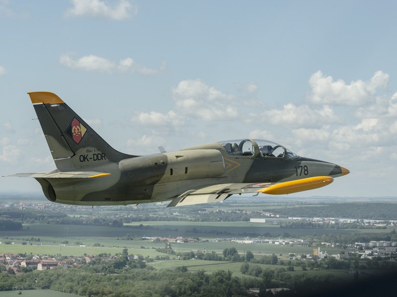 Let stíhačkou L-39 Albatros