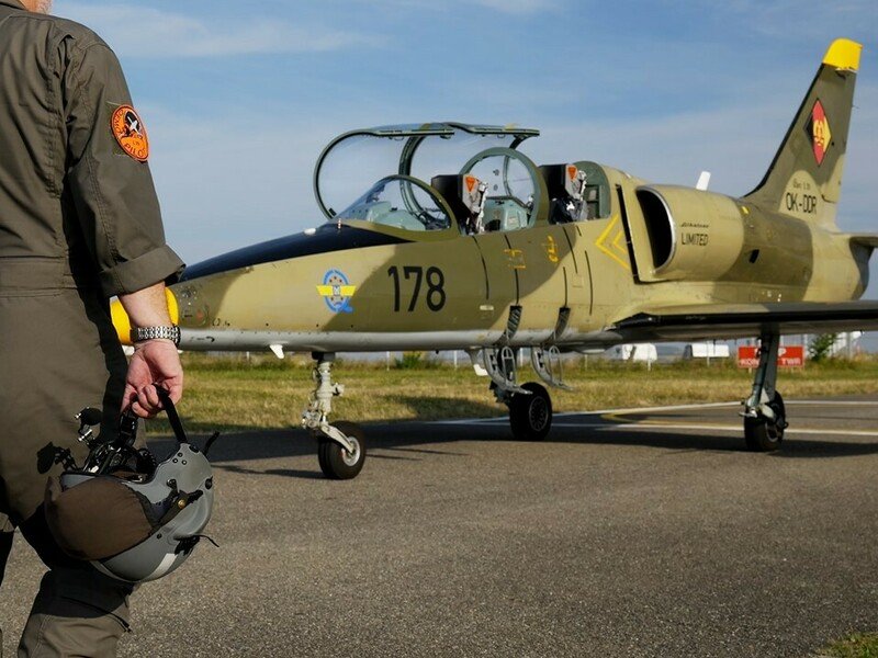 Let stíhačkou L-39 Albatros