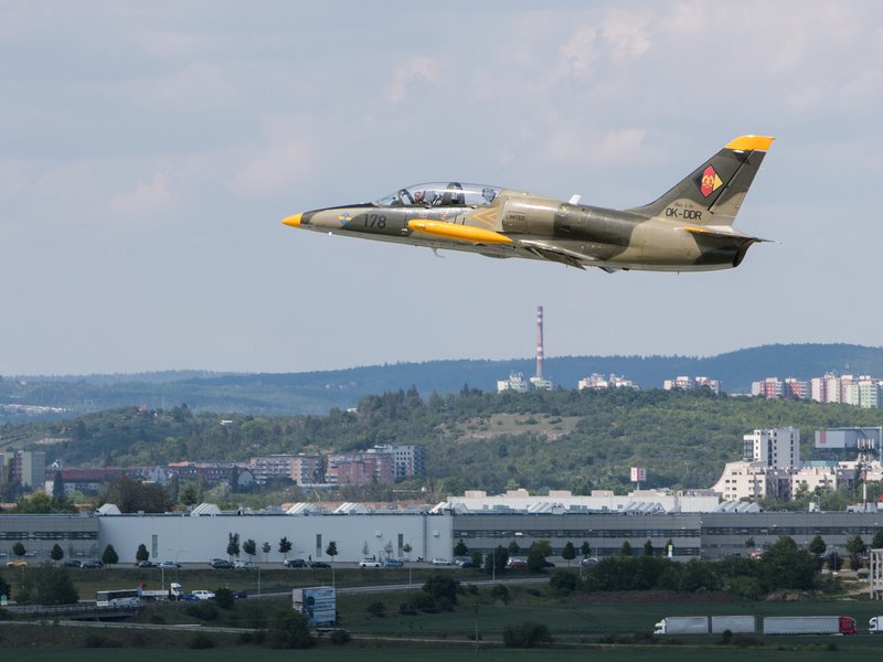Let stíhačkou L-39 Albatros