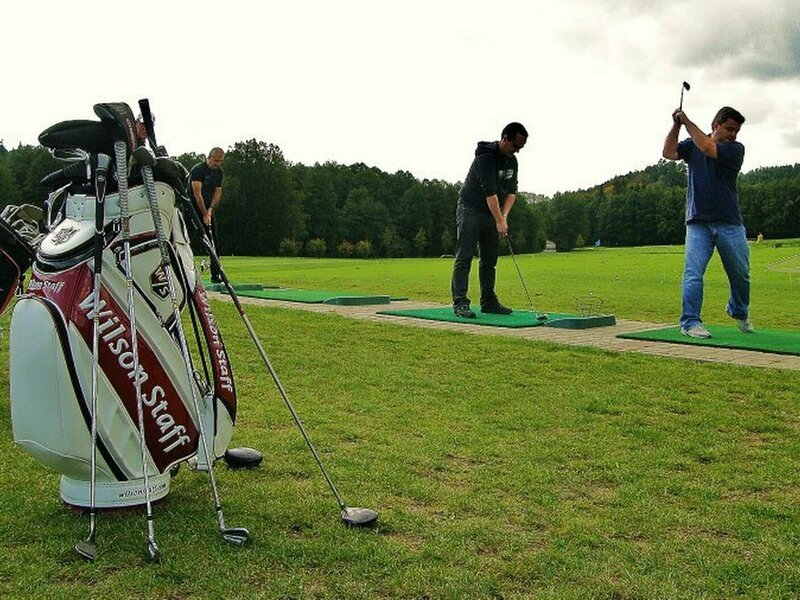 Intenzivní trénink golfu
