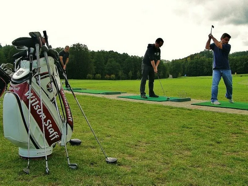 Intenzivní trénink golfu