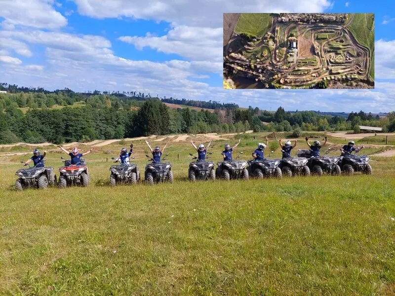 Extrémní jízda na čtyřkolce
