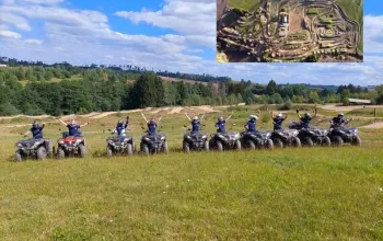 Extrémní jízda na čtyřkolce