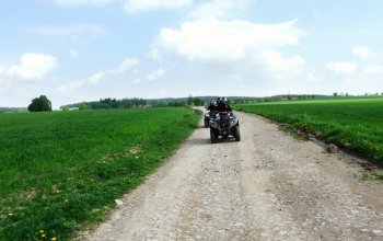 Dobrodružná jízda na čtyřkolce