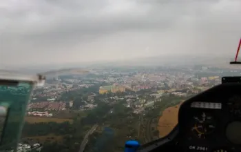 Akrobatický let větroněm