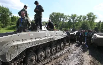 Střelba a projížďka v BVP