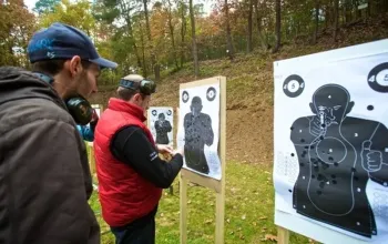 Střelba a projížďka v BVP