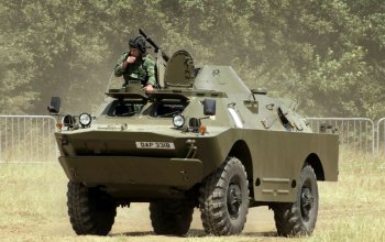 Jízda obrněným transportérem