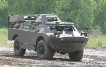 Jízda obrněným transportérem