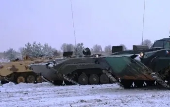 Jízda obrněným transportérem