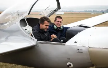 Vyhlídkový let větroněm pro milovníky letadel