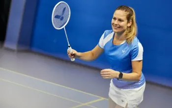 Badminton s mistryní ČR