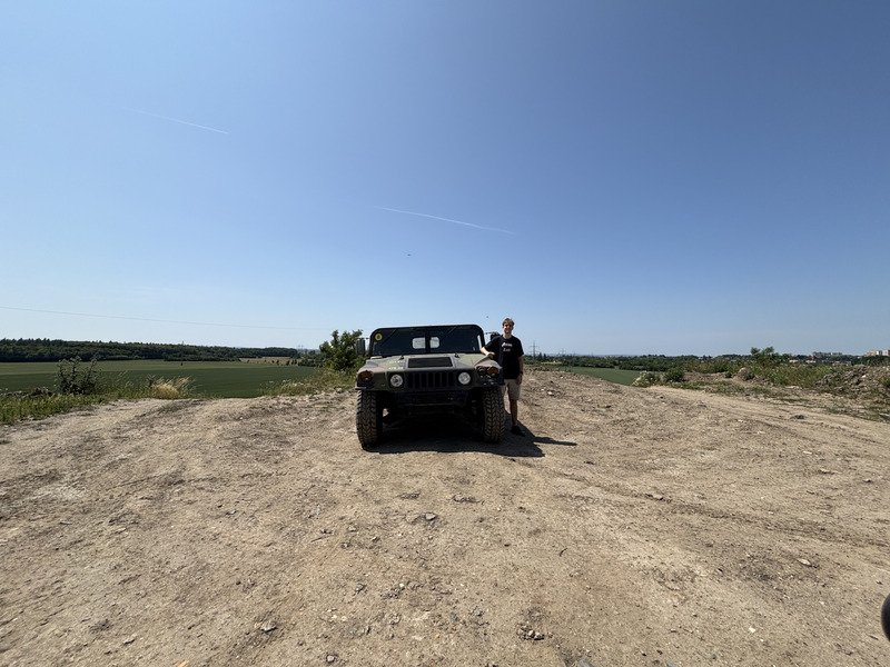 Řízení legendárního vozu Humvee