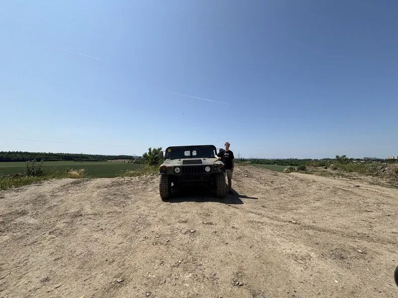 Řízení legendárního vozu Humvee