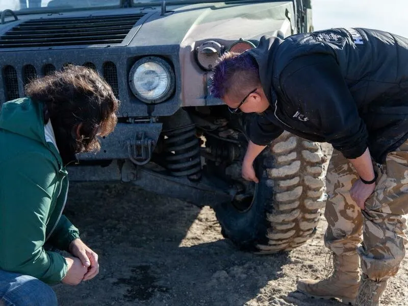 Řízení legendárního vozu Humvee