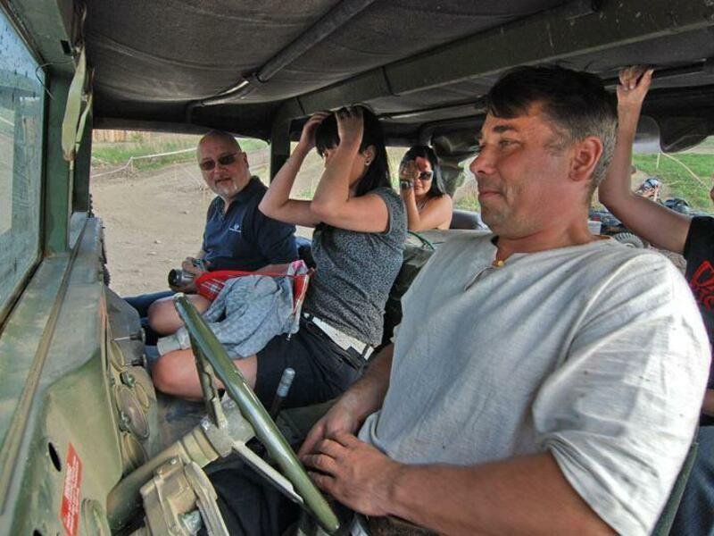 Řízení legendárního vozu Humvee