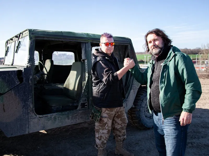 Řízení legendárního vozu Humvee