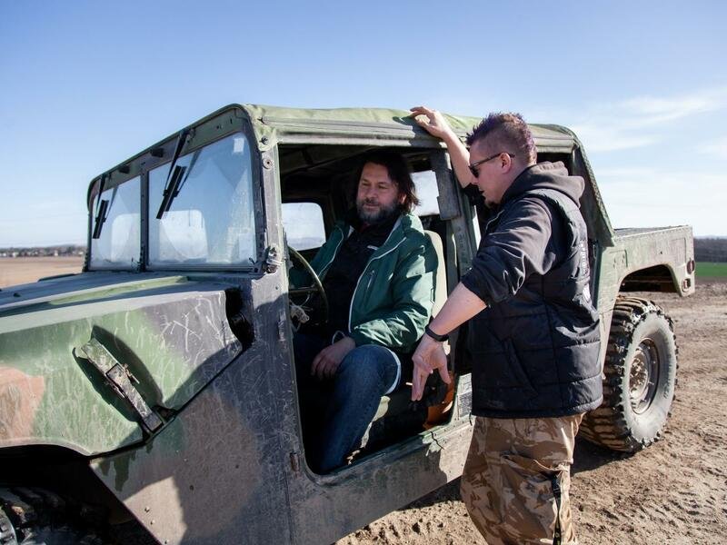 Řízení legendárního vozu Humvee