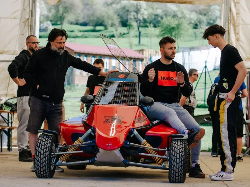 Autocross jízda