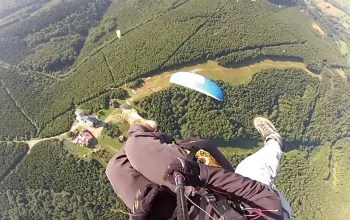Tandem paragliding po celé ČR jako dárek