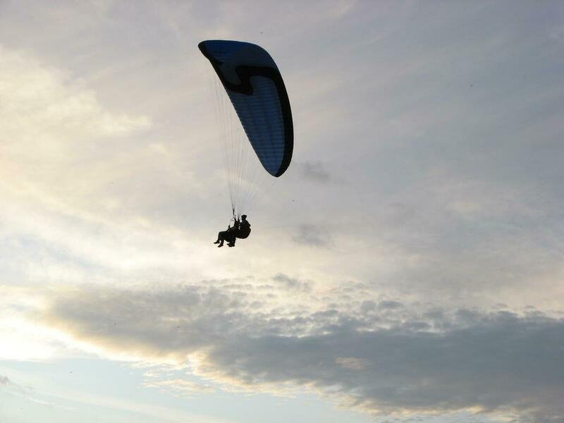 Tandem paragliding po celé ČR jako dárek