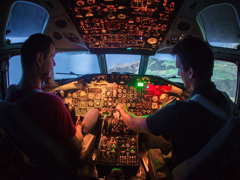 Letecký simulátor Douglas DC-9