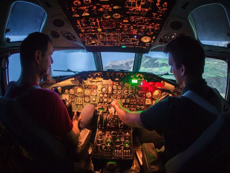 Letecký simulátor Douglas DC-9
