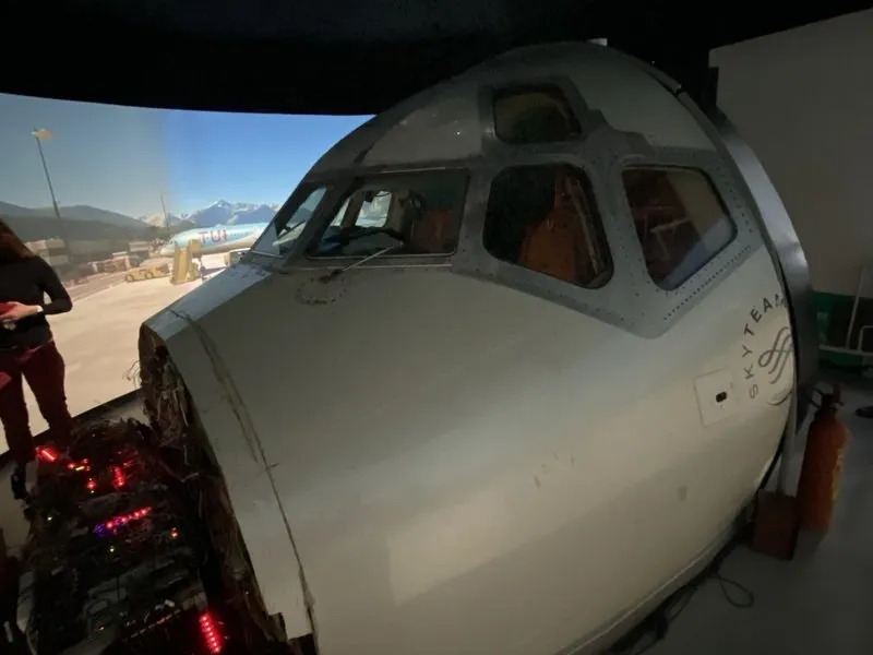 Letecký simulátor Douglas DC-9