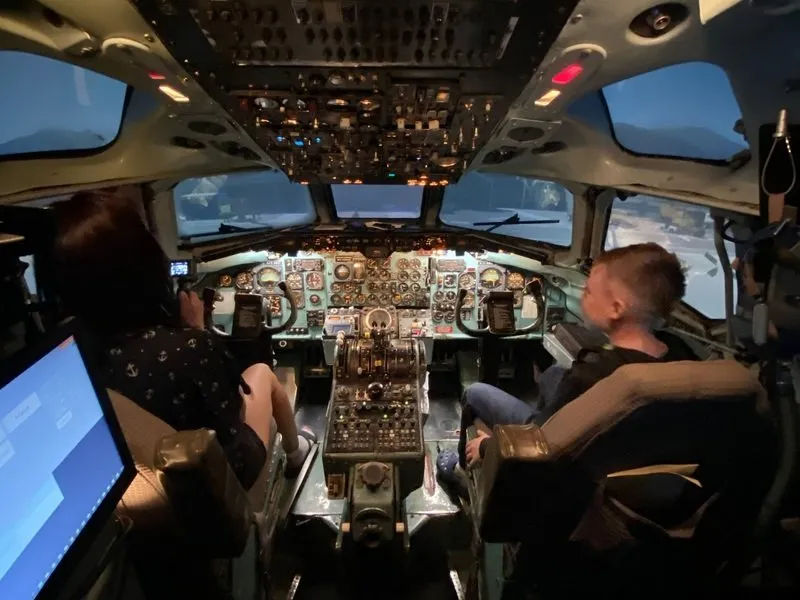 Letecký simulátor Douglas DC-9