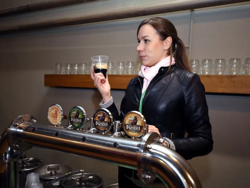 Škola čepování Kozel + prohlídka pivovaru Velké Popovice
