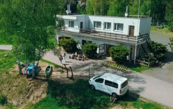 Splutí Nisy na kánoi s možností návratu na koloběžce