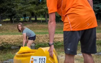Splutí Nisy na kánoi s možností návratu na koloběžce