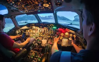 Letecký simulátor DC-9 + let v Dynamic WT-9