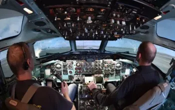 Letecký simulátor DC-9 + let v Dynamic WT-9