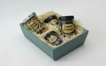 Gurmánský dárkový balíček: česnek, cibule, citron, celá ČR