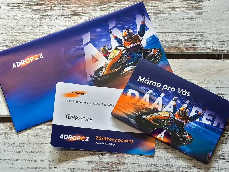 Univerzální dárkový poukaz: Výběr z 800+ zážitků Celá ČR