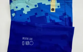 Antivirový nákrčník na podporu CF Hero: modrý
