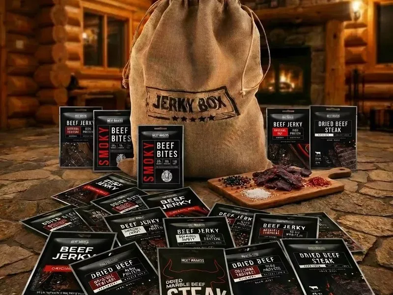 Dárkový pytel plný jerky: Hovězí – XL
