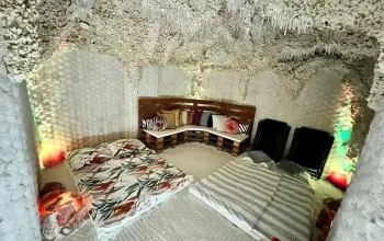 Noc v solné jeskyni + privátní sauna