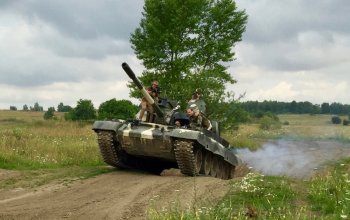 Jízda v obrněném bojovém tanku T-55