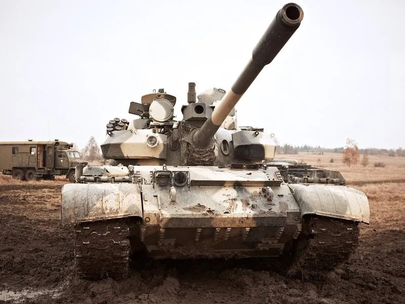 Jízda v obrněném bojovém tanku T-55