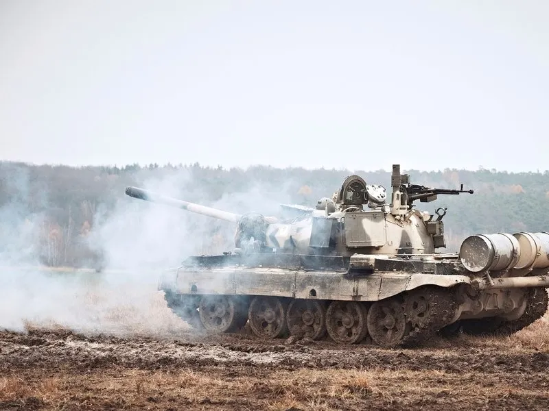 Řízení tanku T-55 a BVP-1 + střelba na střelnici