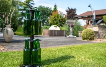 Ideální zásobník piva na zahradu: Šachta na 15 lahví