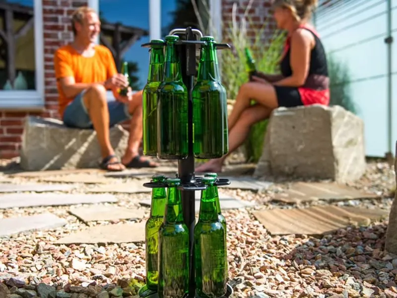 Pivní šachta na 15 lahví s hydraulickým zvedáním