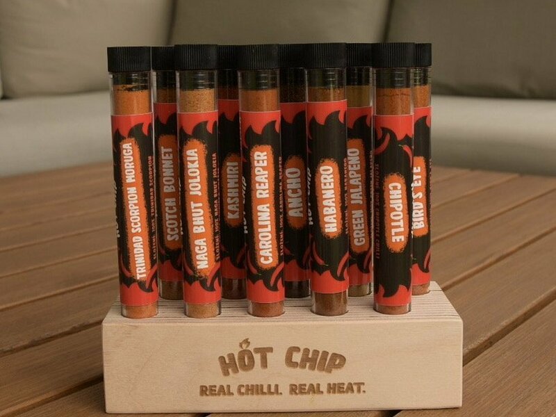 Dárkový set chilli koření: 10 druhů