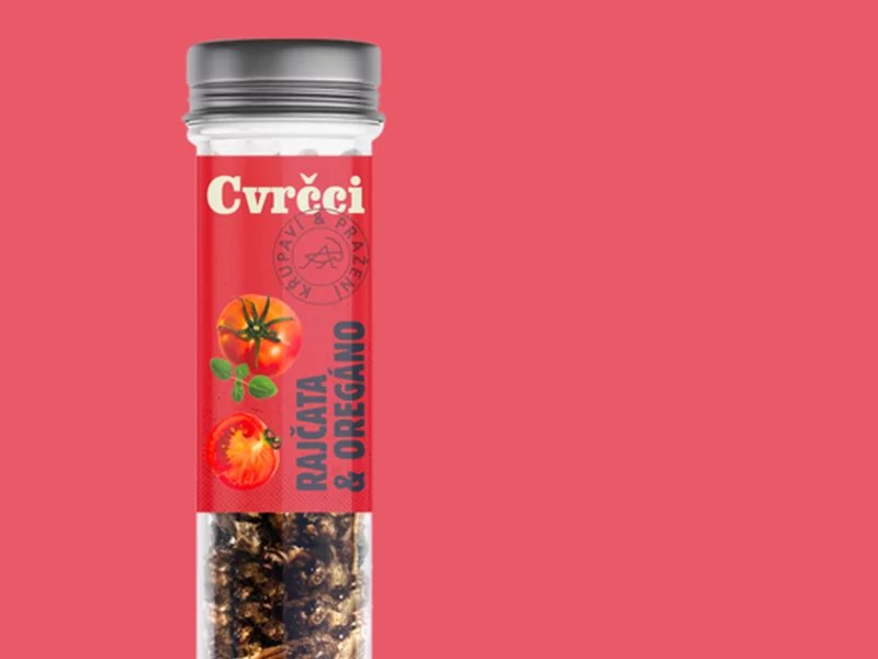 Gurmánské balení křupavých pražených cvrčků