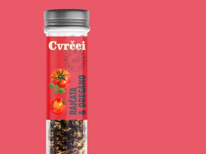 Gurmánské balení křupavých pražených cvrčků