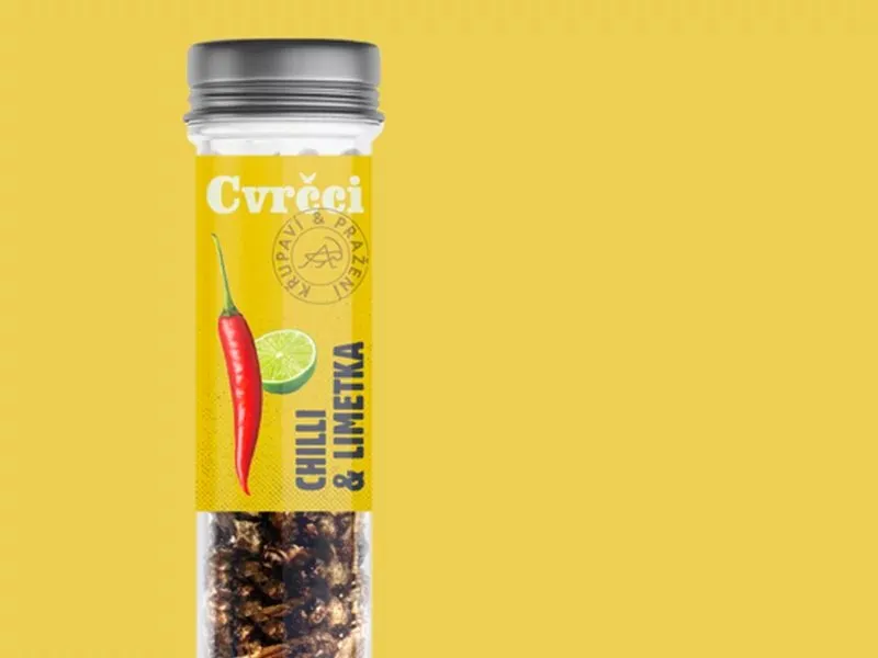 Gurmánské balení křupavých pražených cvrčků