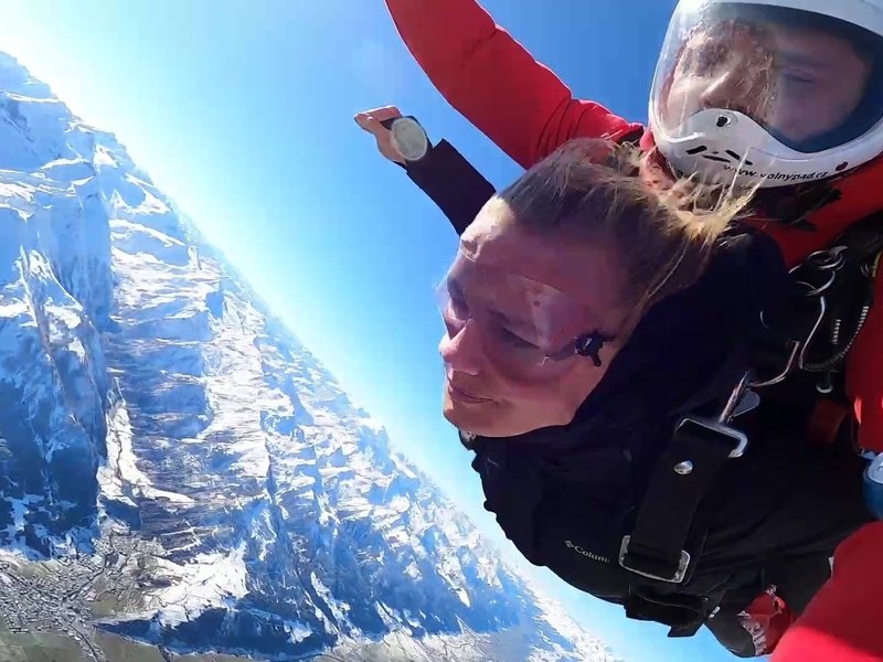 Tandemový seskok padákem v Rakousku: Zell am See
